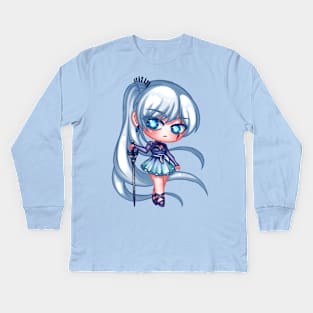 Weiss chibi Kids Long Sleeve T-Shirt